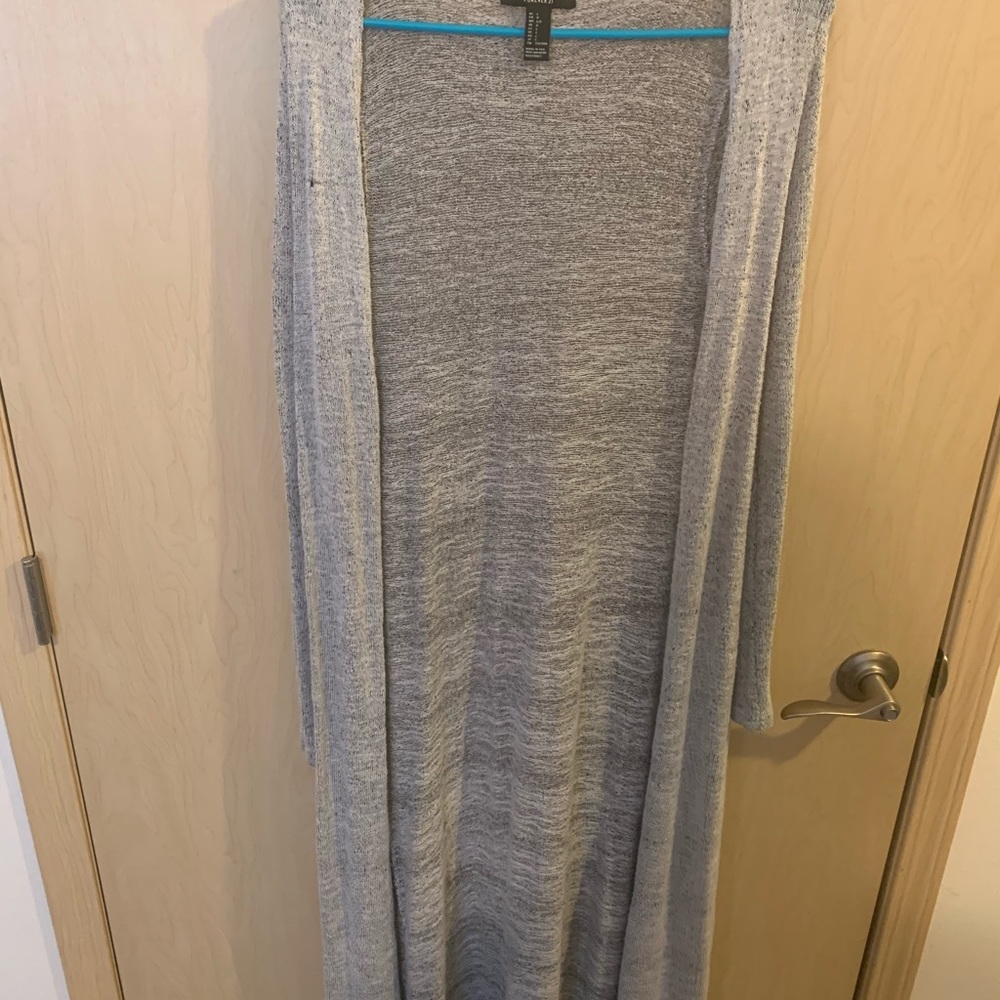 Forever 21 Grey Duster
